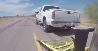 A safer way to a de-escalate a high-speed chase.