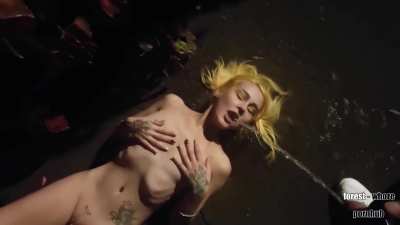 Trashing someone's daughter