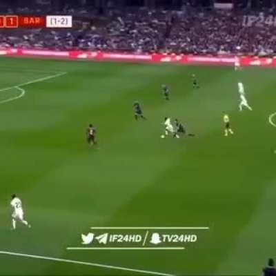 Oh my Goodness. I wish he scored the goal.