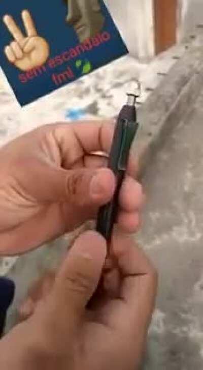 This would be a cool weapon for Agent 47.