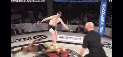 One of the weirdest and most satisfying heel kicks I’ve ever seen