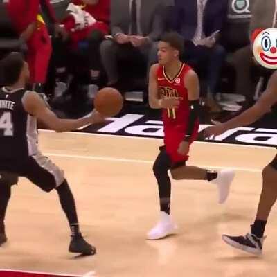 ANOTHER dub for Ice Trae and the showtime Hawks