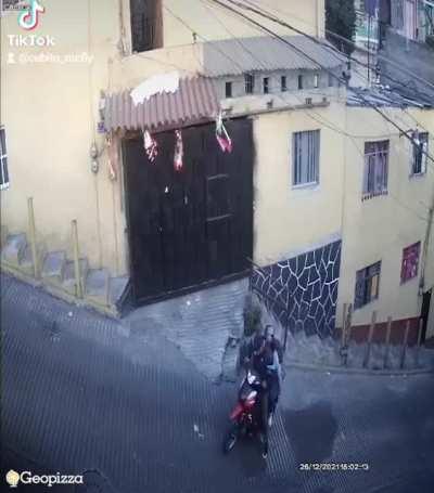 Just a little hill. So many idiots...