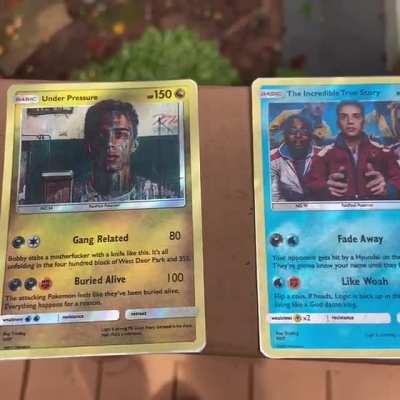 Made Bobby’s studio discography as Pokémon cards, what do you think?