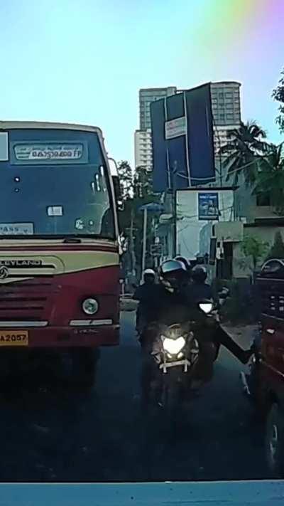 May be continuation of a fight.