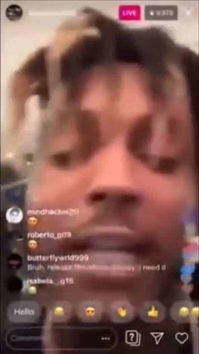 Can’t believe it’s been a full year, RIP to the goat he helped me and so many others. He was more than just an artist he felt like my brother despite never meeting him