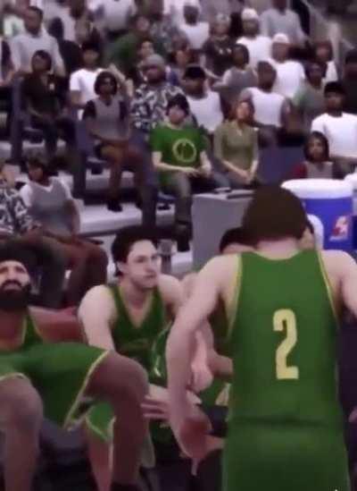 Man’s got talent on the court