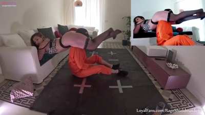 The wrath of Rage Shieldmaiden and her thick KO thighs 😈✂️ Who's next?