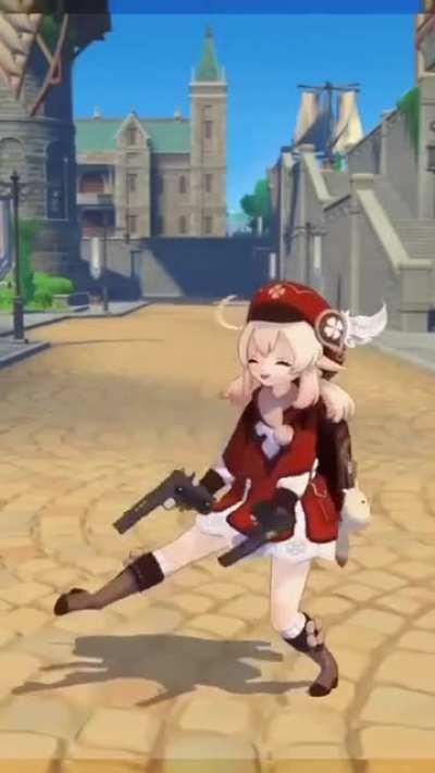 When Klee tells she won't use bombs anymore