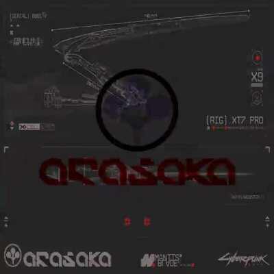 Arasaka animation i did for fun