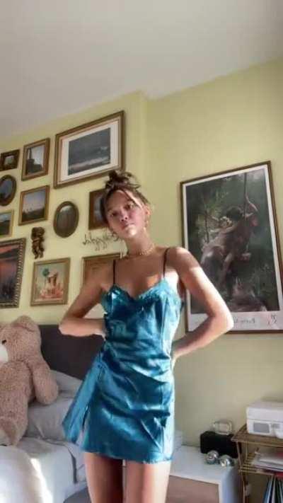 Lily Chee blue dress