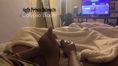 She plays pokemon legends za, I stroke her princess wand 🎮🥴