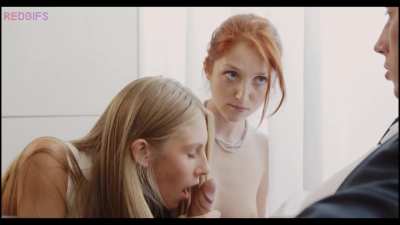 Anjelica joins Red Fox for an intense Blowjob