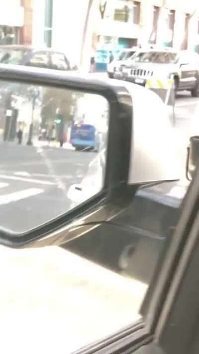 God&rsquo;s second son, Ronald J. Dodge, on his way to dispense blessings.