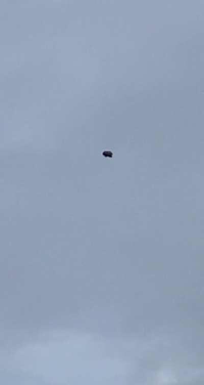 A UFO spotted in Seveirville, Tennessee on 3/16/21 , after hearing sirens they have never heard before