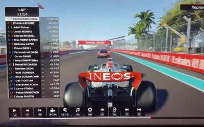 Safety car glitch f1 22