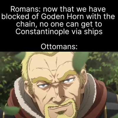 Big brain move from the Ottomans 