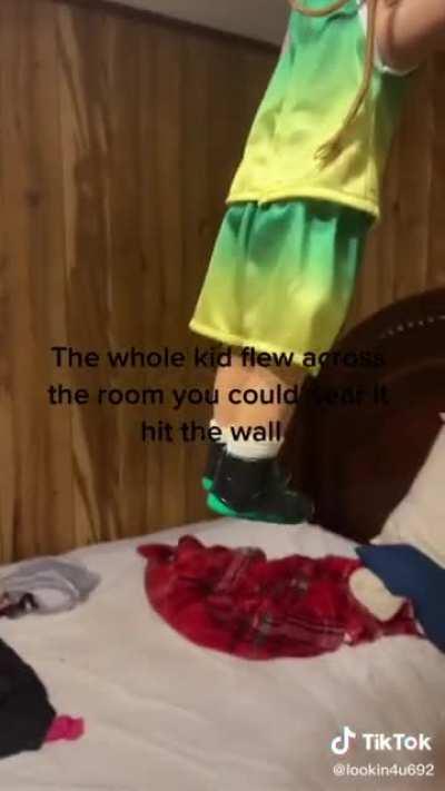 I wish that doll would wop him in the head