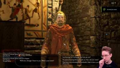 King Derthert Voice Acting