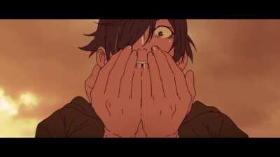 Hanekawa gives her panties to Araragi [Kizumonogatari 2]