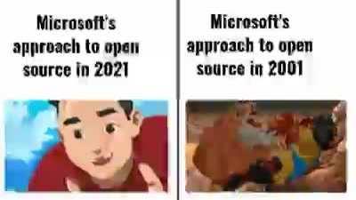I for one like the new Microsoft better