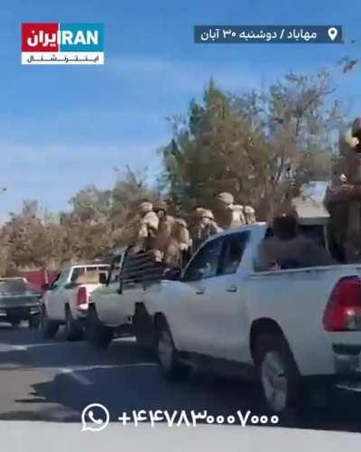A big army is being sent to Mahabad
