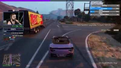 Moments before disaster