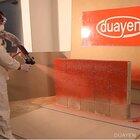 This Polyurea spray foam imparts ballistic properties to the coated material & improves strength & durability-