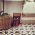 They built the “Cheers” bar during quarantine for their backyard squirrel friends