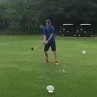 WCGW hitting a golf ball
