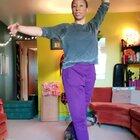 My sister is a Ballet teacher and with the remote schooling due to Coronavirus she now has to record her lessons. A certain somebody is adapting to this very enthusiastically!