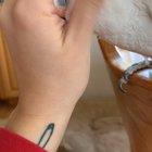 I petted him so he petted me back