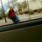 What a racist lady has to say after letting her cross the street first