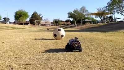 Rocket League irl Play of the Week. Lol.