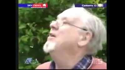 Pedophile being confronted by journalist from Australia