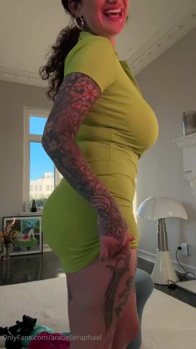 Arabelle Raphael full try on haul 🥵 TITS AND ASS GALORE 🤤