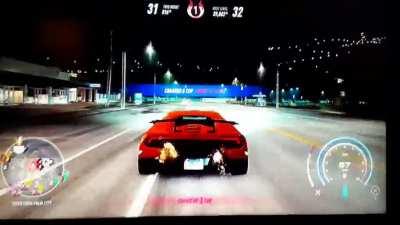 Turned into baby driver for a sec there...