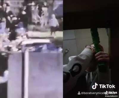 TikTok took this down like 30 seconds after I posted it