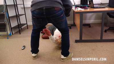 Blonde Bound & Gagged