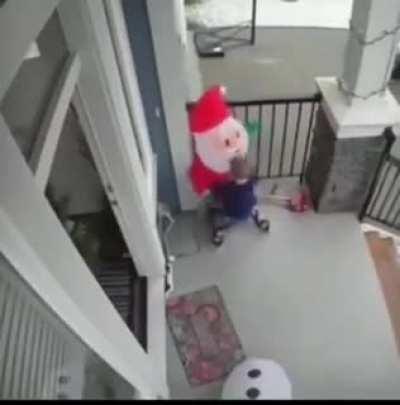 Santa gone