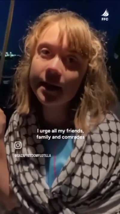 Hey Israeli bros, please keep and contain her for worlds sake