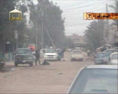 Sahwat return blind fire in the general direction of the enemy, but the Islamic State sniper remains unseen and picks them off one by one