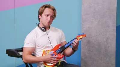 Try not being sad *guitar riff*