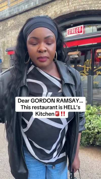 Celebrity chef Gordon Ramsay’s London Pizza restaurant is facing criticism after a customer shared a dog was allowed to go the bathroom inside near her table.