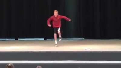 real footage of Will Toledo performing “something soon”