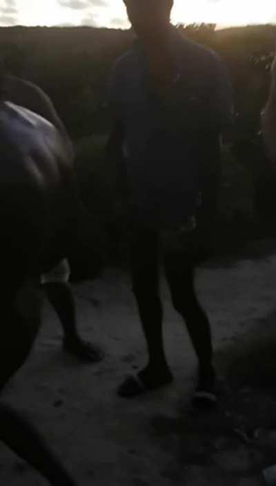 Visiting African Tribe