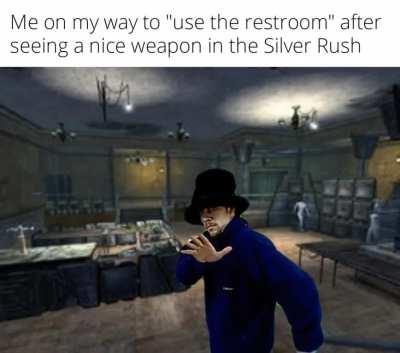 Don't mind me. Just heading to the restroom