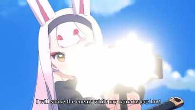 That tank never stood a chance against Shimakaze