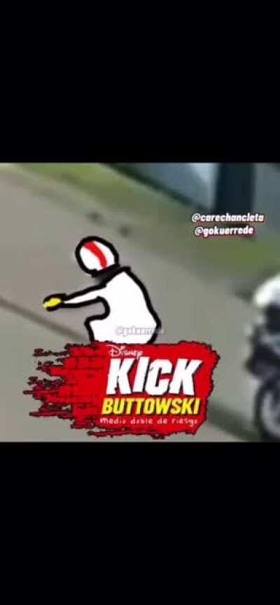Kick Buttowski medio gramo de riesgo 😎👌🏻