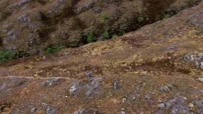 Santa Cruz 5010. Покатушки в Шотландии. ( Видео со звуком )